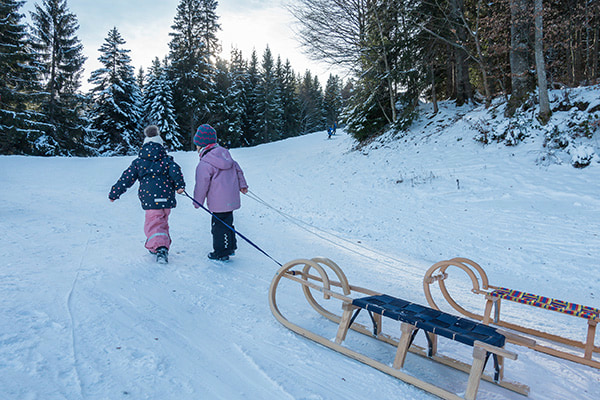 Tipps zum Winterwandern mit Kindern