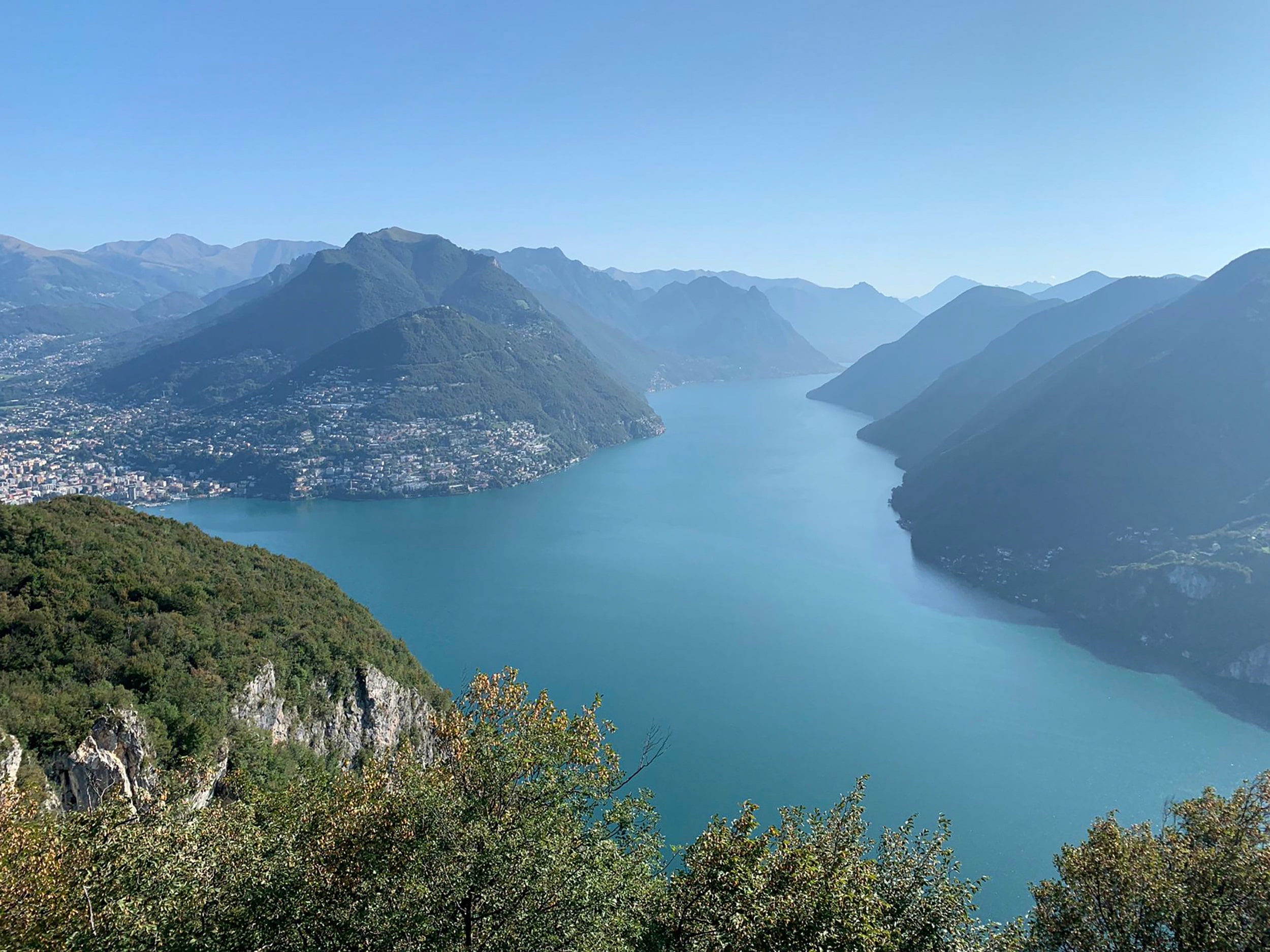 Randonnée gourmande à Lugano