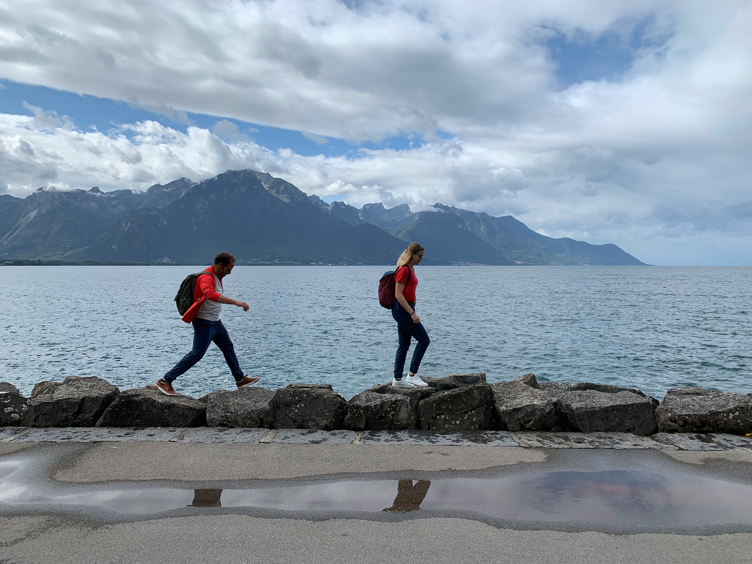 Randonnée urbaine à Montreux