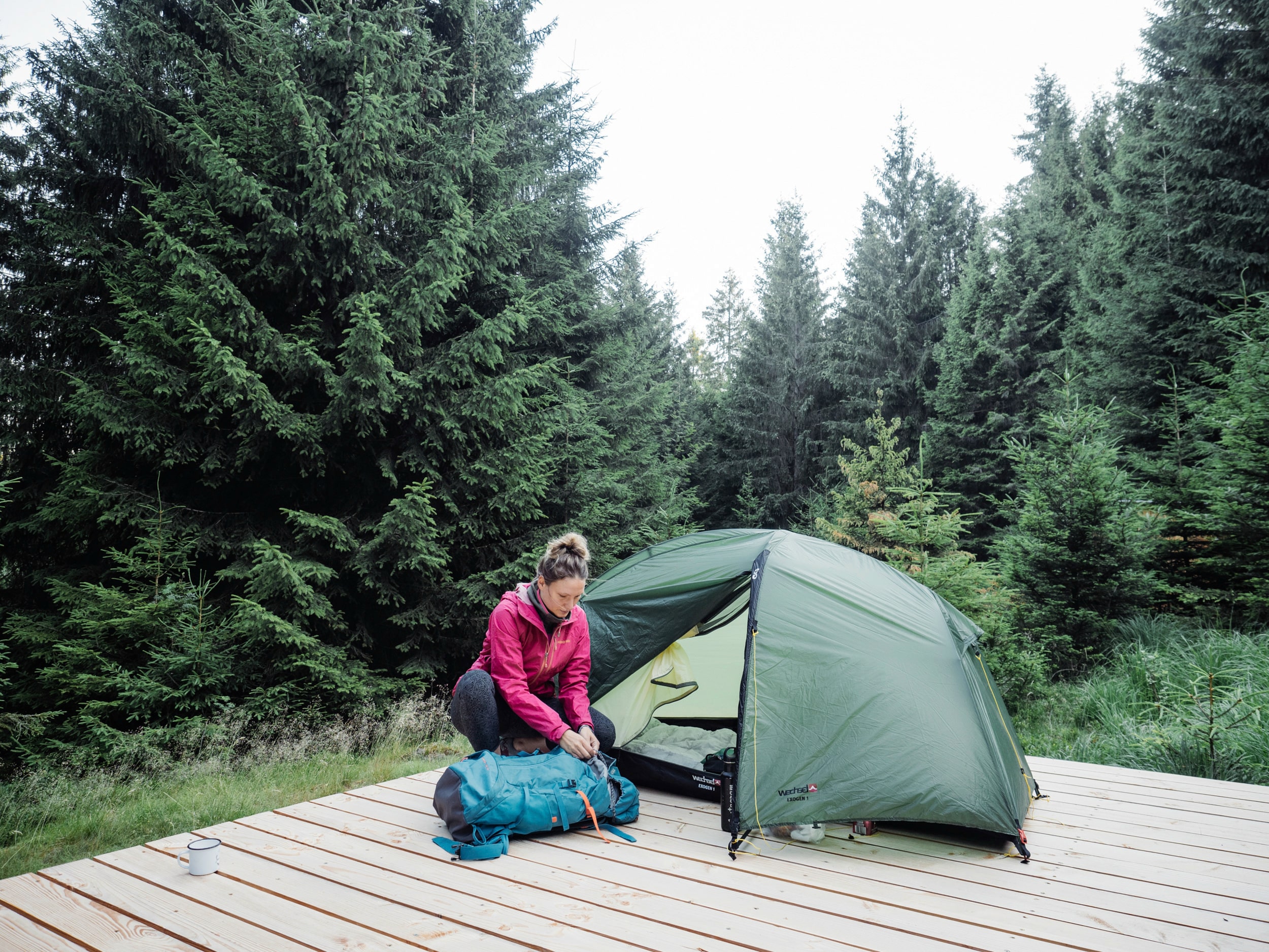 Campeggio "selvaggio": Consigli per il trekking legale in Germania