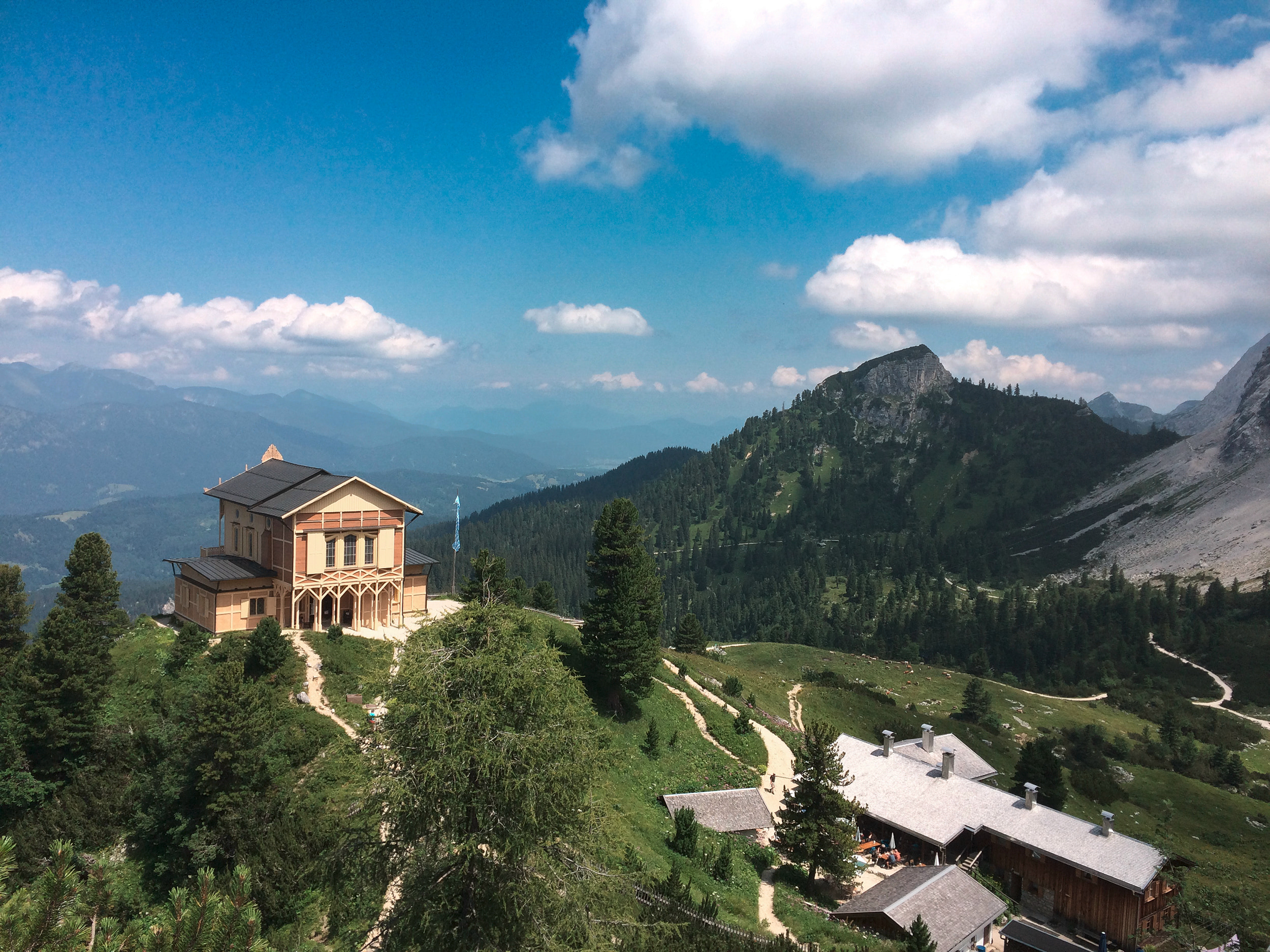 Wandeling naar Schachenhaus