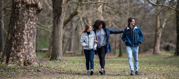 Vijf kilometer door rustgevende natuur