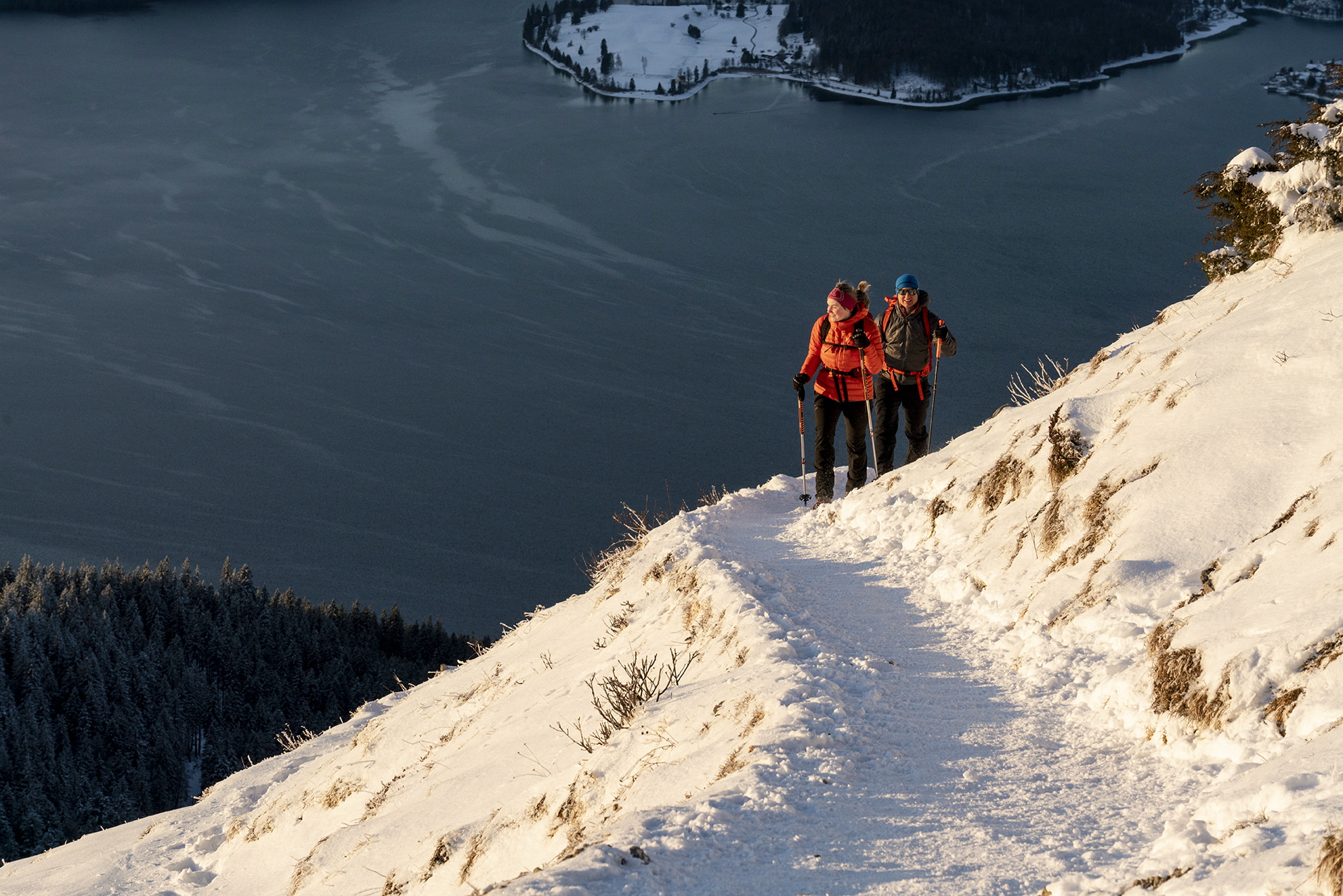 Snowshoeing