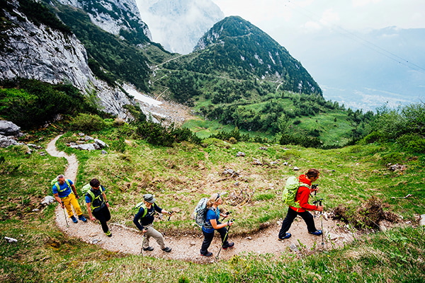 Attraversamento dell'Heimgarten