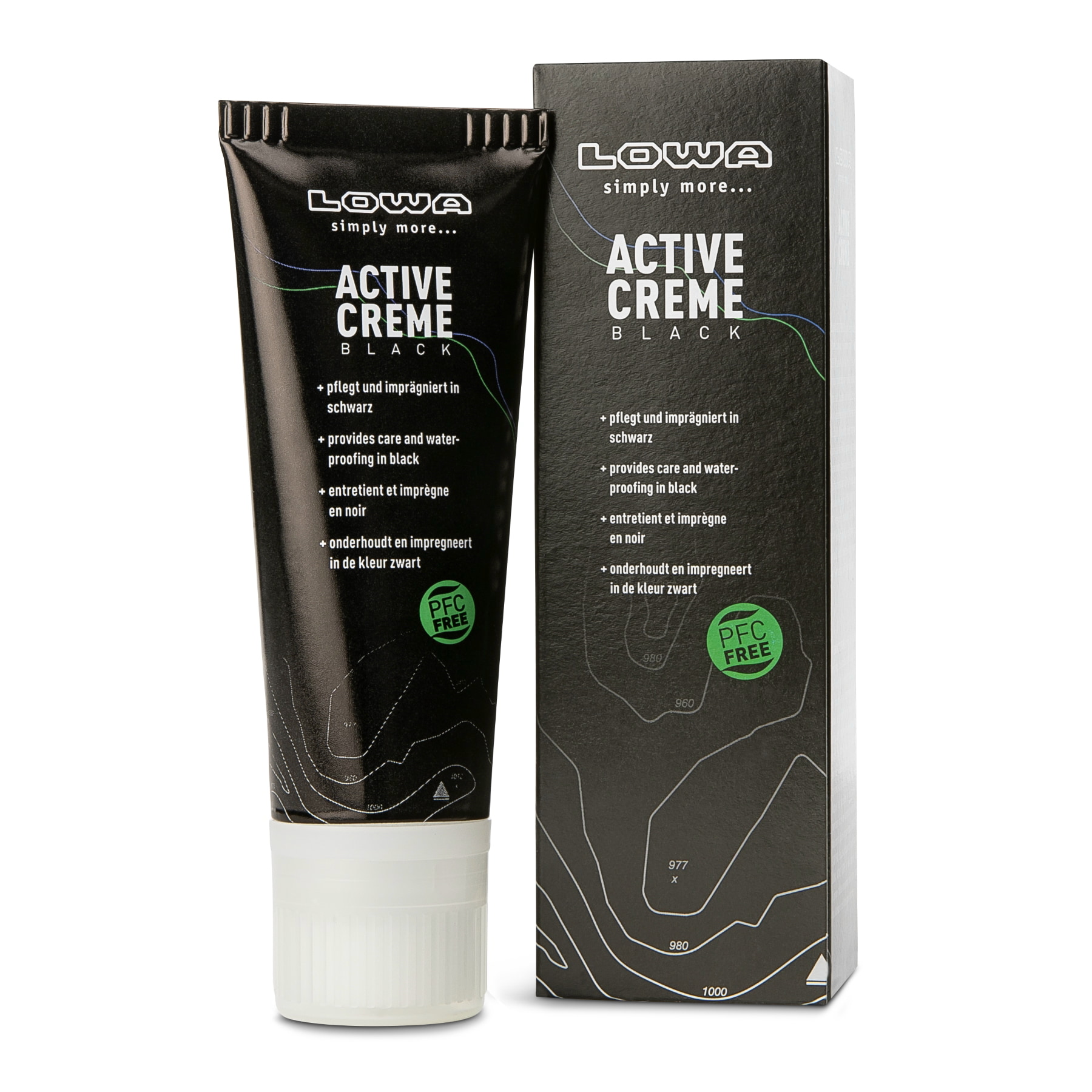 LOWA Active Cream leather conditioning technique