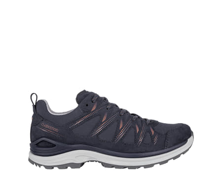 LOWA Innox Pro GTX LO Ws Scarpe Da Trekking Basse Donna - Antracite/Rosa, Impermeabili Gore-Tex