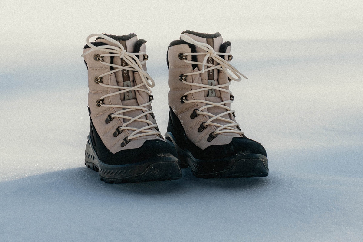 KANO GTX HI im winterlichen Einsatz.